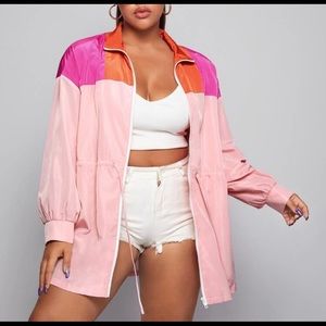 SOLD 💰Baby pink wind breaker